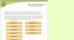 Desktop Screenshot of hfv.lanl.gov