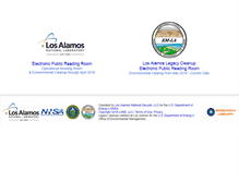 Tablet Screenshot of eprr.lanl.gov