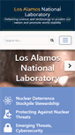 Mobile Screenshot of lanl.gov